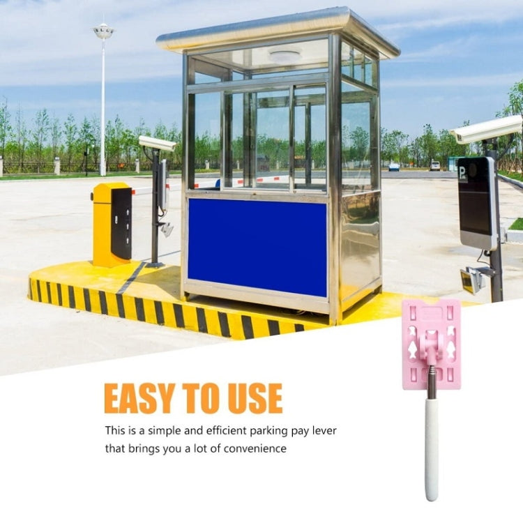 Portable Extension Pole for Car Driving Parking, Color: Pink+White - Parking Card by PMC Jewellery | Online Shopping South Africa | PMC Jewellery | Buy Now Pay Later Mobicred