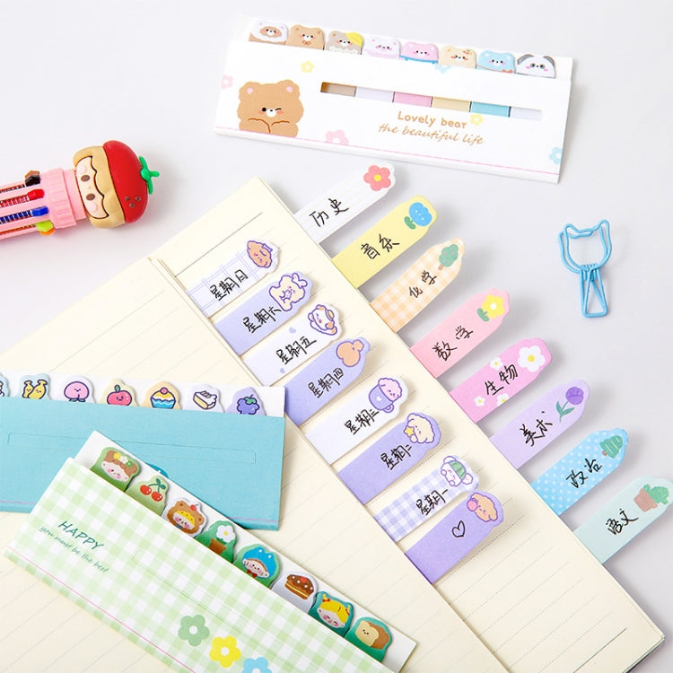 120sheets /Set Kawaii Sticky Tab Note Page Marker Writable and Repositionable File Flags, Spec:  Cat - Memo Paper by PMC Jewellery | Online Shopping South Africa | PMC Jewellery | Buy Now Pay Later Mobicred