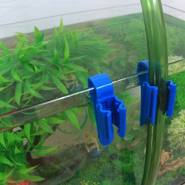 5pcs Multifunctional Fish Tank Aquarium Water Pipe Fixing Clip(Black) - Fish Tanks & Accessories by PMC TechLife | Online Shopping South Africa | PMC TechLife | Buy Now Pay Later Mobicred
