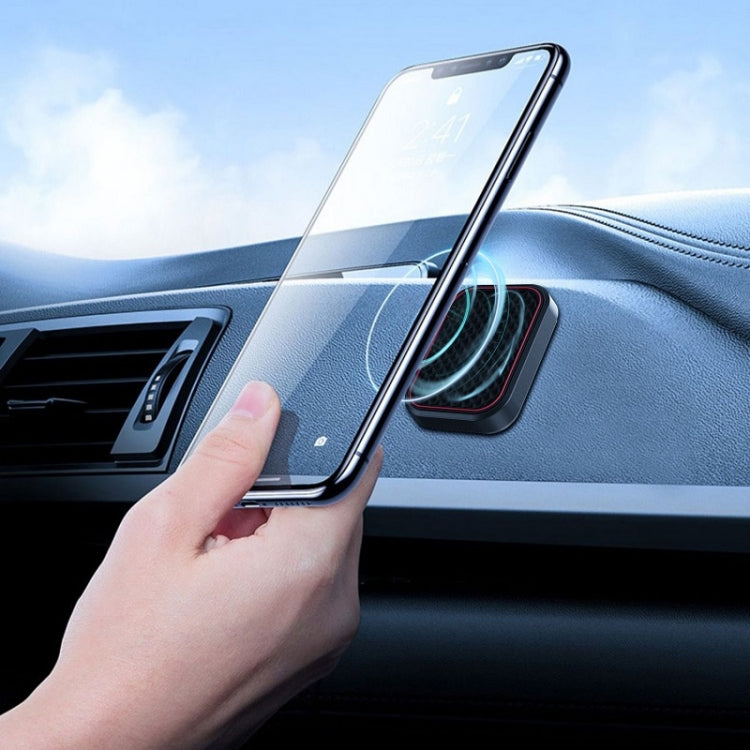 Flat Adhesive Magnetic Car Mobile Phone Navigation Holder(Red) - free shipping - PMC TechLife - Order now!