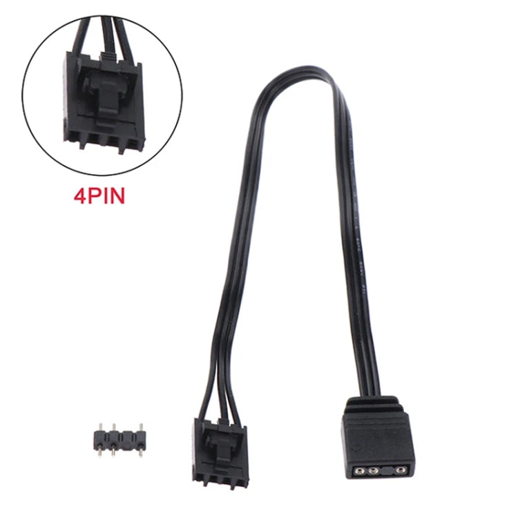 4Pin For Pirate Ship Controller Adapter Cable QL LL120 ICUE Divine Light Synchronization(25cm) - Cables & Connectors by PMC Jewellery | Online Shopping South Africa | PMC Jewellery