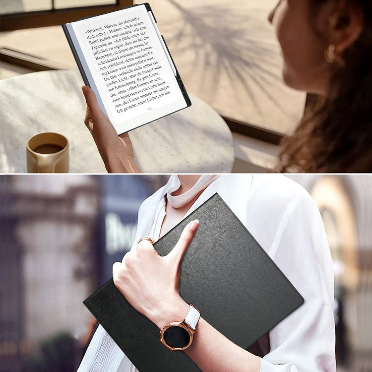 For ReMarkable 2 10.3 Inch 2020 Paper Tablet Case Slim Lightweight Folding Book Folio Cover(Black) - Others by PMC TechLife | Online Shopping South Africa | PMC TechLife