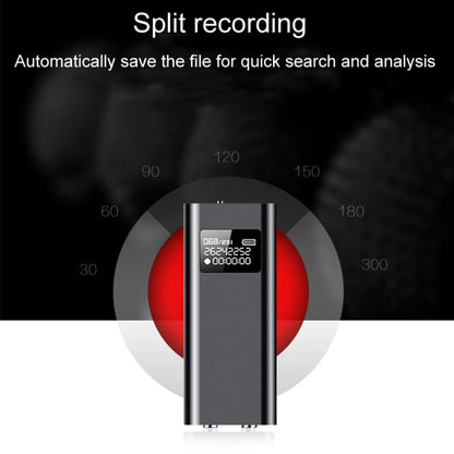 Q25 Intelligent Voice Recorder With Screen HD Noise Canceling Back Clip Voice Reporter, Size: 16GB(Black) - Recording Pen by PMC Jewellery | Online Shopping South Africa | PMC Jewellery | Buy Now Pay Later Mobicred