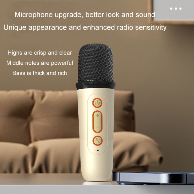 Home Portable Bluetooth Speaker Small Outdoor Karaoke Audio, Color: Y2 Pink(Monocular wheat) - Microphone by PMC TechLife | Online Shopping South Africa | PMC TechLife | Buy Now Pay Later Mobicred