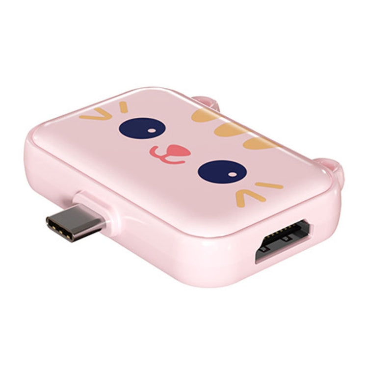 3 In 1 Type-C Docking Station USB Hub For iPad / Phone Docking Station, Port: 3H HDMI+PD+USB3.0 Pink - USB HUB by PMC Jewellery | Online Shopping South Africa | PMC Jewellery | Buy Now Pay Later Mobicred