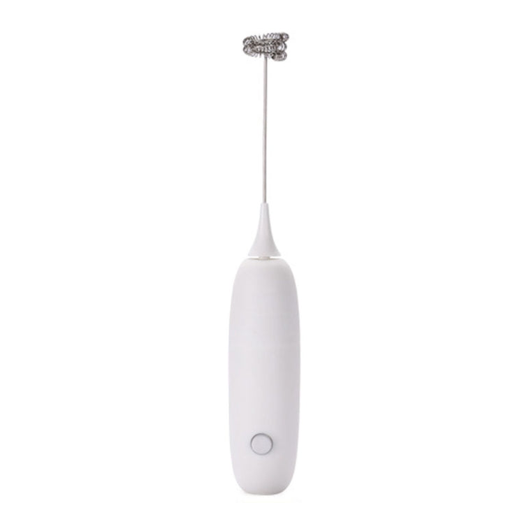 Cordless Handheld Milk And Coffee Frother Household Small Baking Mixing Tool(White) - free shipping - PMC TechLife - Order now!