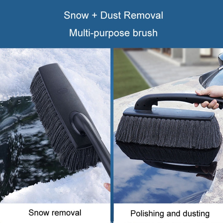 SHINY Car Dusting Duster Car Mop Soft Brush Car Wash Snow Sweeping Tool(With Storage Box) - free shipping - PMC TechLife - Order now!