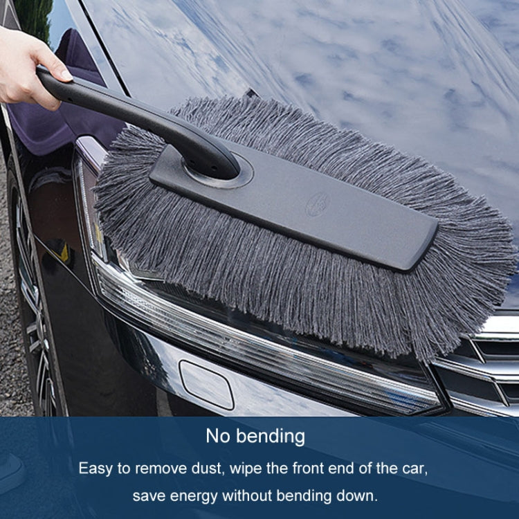 SHINY Car Dusting Duster Car Mop Soft Brush Car Wash Snow Sweeping Tool(With Storage Box) - free shipping - PMC TechLife - Order now!