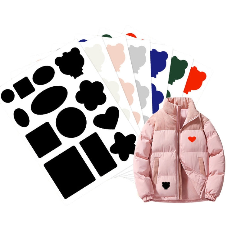 Self-Adhesive Down Jacket Patch Stickers Nylon Fabric Stickers Seamless Clothes Repair Hole Decals, Style: C Model - DIY Apparel Sewing by PMC Jewellery | Online Shopping South Africa | PMC Jewellery