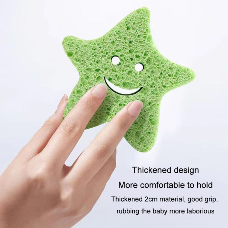 Baby Bathing Wood Pulp Sponge Cute Cartoon Soft Bath Sponge Bath Scrubber, Model: Bear - Bath Brushes & Sponges by PMc TechLife | Online Shopping South Africa | PMc TechLife | Buy Now Pay Later Mobicred
