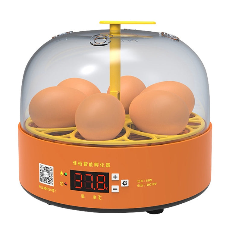6-Eggs Small Household Experimental Children Smart Chicken Incubators, Spec: Dual-electric Automatic EU Plug - Incubators by PMC TechLife | Online Shopping South Africa | PMC TechLife