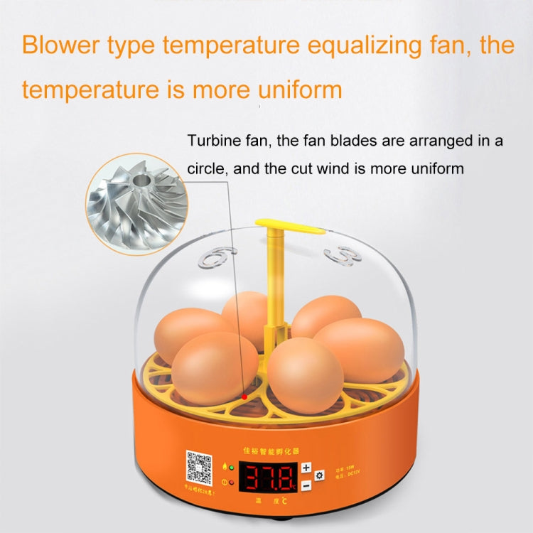 6-Eggs Small Household Experimental Children Smart Chicken Incubators, Spec: Manual EU Plug - free shipping - PMC TechLife - Order now!
