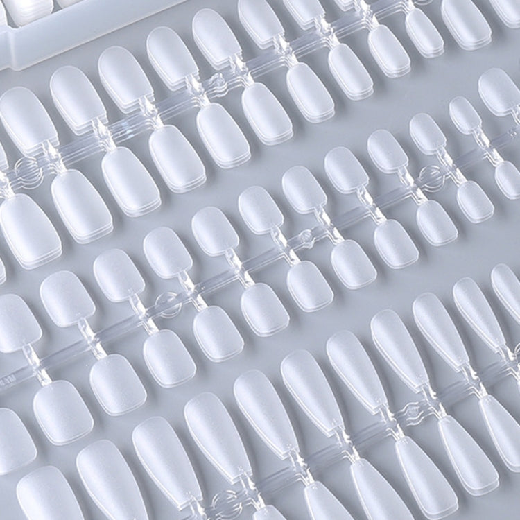 10pairs Of 100pcs/Box Frosted False Nails Artificial Tip, Shape: Long Ladder S - free shipping - PMC Jewellery - Order now!