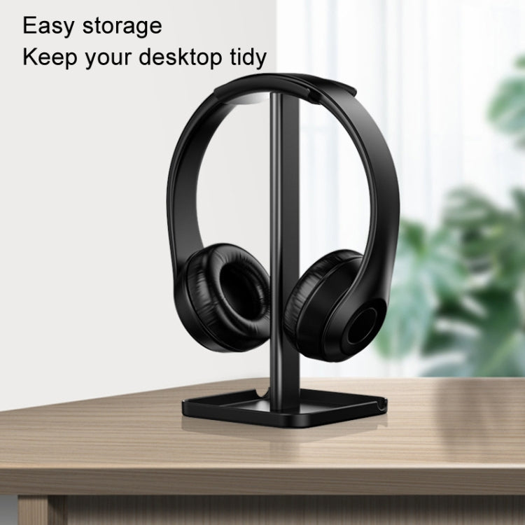 Desktop Headphone Holder Cell Phone Tablet Stand(White) - Headset Stand by PMC TechLife | Online Shopping South Africa | PMC TechLife