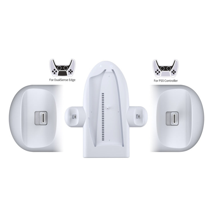 For PS5 Slim Console DOBE Multifunctional Charging Base with RGB Light - free shipping - PMC Jewellery - Order now!