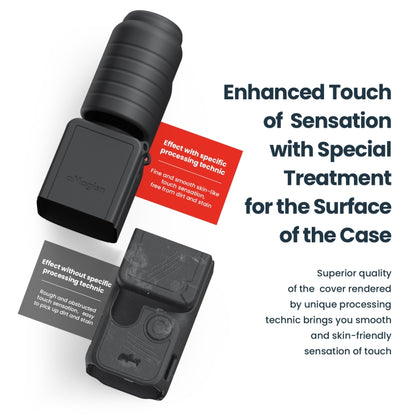 For DJI Osmo Pocket 3 AMagisn Silicone Protection Case Movement Camera Accessories, Style: 5 In 1 Black - Case & Bags by aMagisn | Online Shopping South Africa | PMC Jewellery | Buy Now Pay Later Mobicred