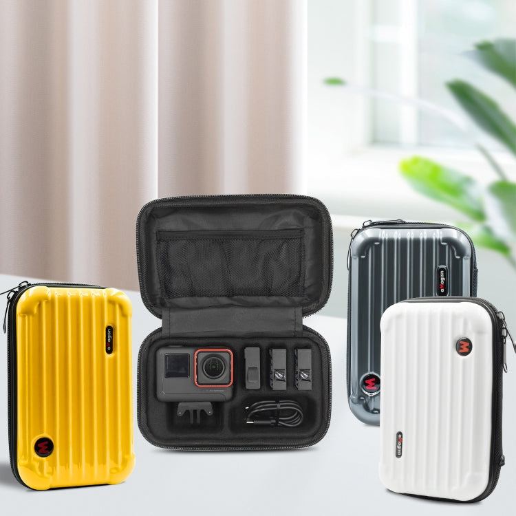 For Insta360 Ace / Ace Pro aMagisn Small Organizer Bag Sports Camera Protective Accessories(Yellow) - Case & Bags by aMagisn | Online Shopping South Africa | PMC Jewellery | Buy Now Pay Later Mobicred