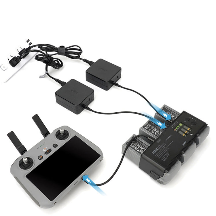 For DJI Air 3 Smart Flight Battery LKTOP 200W 3-Channel Charging Manager - Charger by LKTOP | Online Shopping South Africa | PMC Jewellery | Buy Now Pay Later Mobicred