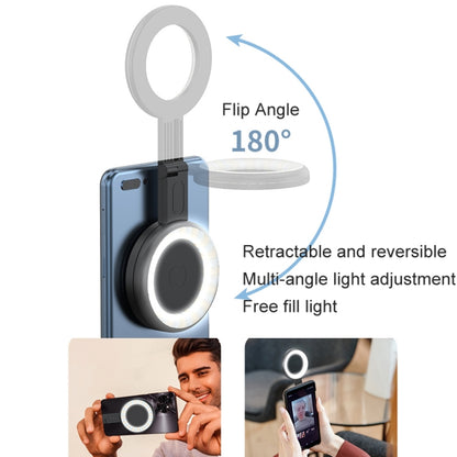 Cell Phone Magnetic Fill Light Portable Photo Pocket Lamp(Black) - Selfie Light by PMC Jewellery | Online Shopping South Africa | PMC Jewellery | Buy Now Pay Later Mobicred