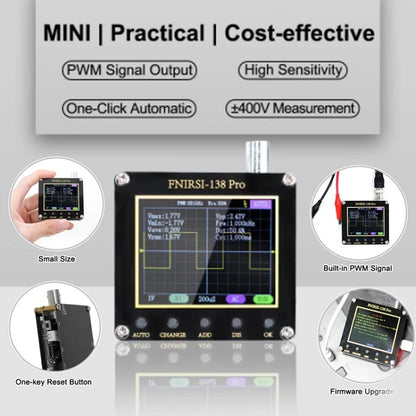 FNIRSI Handheld Small Teaching Maintenance Digital Oscilloscope, Specification: Upgrade Without Battery - Other Tester Tool by FNIRSI | Online Shopping South Africa | PMC Jewellery | Buy Now Pay Later Mobicred