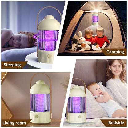 Electric Shock Type Home Night Light Mosquito Killer Outdoor Camping Lamp, Spec: 2000 mAh(Green) - Repellents by PMC Jewellery | Online Shopping South Africa | PMC Jewellery | Buy Now Pay Later Mobicred