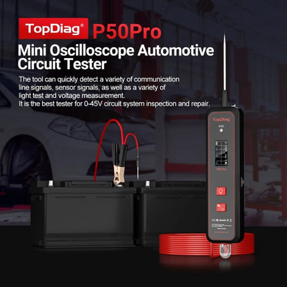 JDiag Mini Circuit Tester AC/DC Detection Multi-function Oscilloscope(P50 Pro) - Electronic Test by JDiag | Online Shopping South Africa | PMC Jewellery | Buy Now Pay Later Mobicred