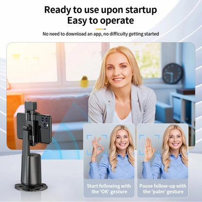 Pixel A200  Auto Tracking Gimbal Stabilizer 360 Degree Rotation Selfie Stick With Fill Light Set 1 - Handheld Gimbals by Pixel | Online Shopping South Africa | PMC Jewellery | Buy Now Pay Later Mobicred