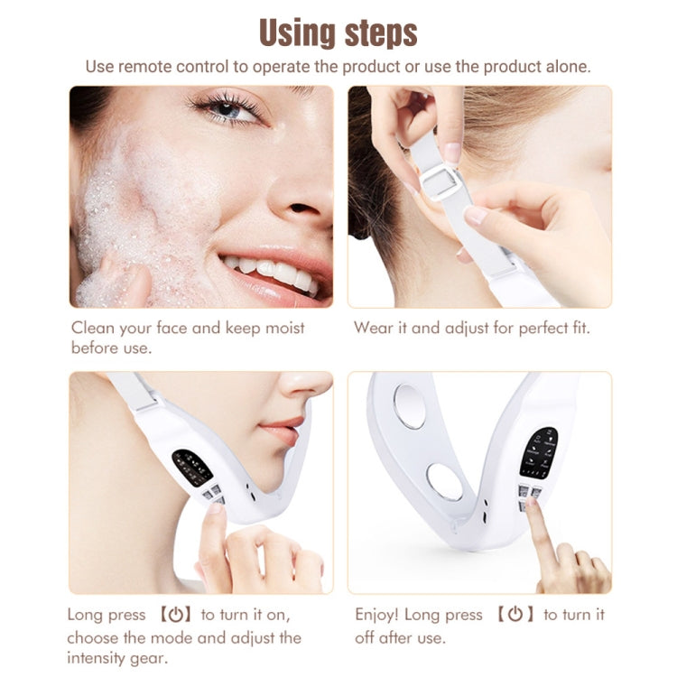 S1 EMS Microcurrent Colored Light Massage Beauty Instrument Remote Face Slimming Device(White) - Beauty Instrument by PMC TechLife | Online Shopping South Africa | PMC TechLife | Buy Now Pay Later Mobicred