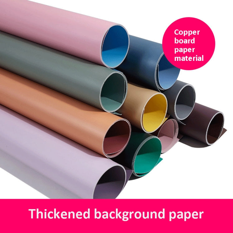 2pcs 40cm Double-Sided Background Board + 7pcs Backdrop Paper Photography Props Set, Spec: Set 2 - Solid Color by PMC TechLife | Online Shopping South Africa | PMC TechLife | Buy Now Pay Later Mobicred
