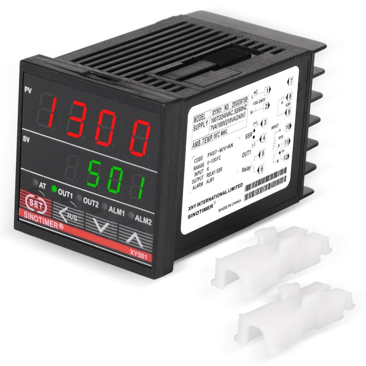 SINOTIMER XY501 Short Shell Intelligent PID Temperature Control Instrument Heating Refrigeration Relay SSR Solid State Output - Thermostat & Thermometer by SINOTIMER | Online Shopping South Africa | PMC TechLife | Buy Now Pay Later Mobicred