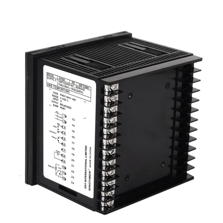 SINOTIMER XY509 Smart Temperature Control Instrument Short Case PID Heating Relay SSR Solid State Output - Thermostat & Thermometer by SINOTIMER | Online Shopping South Africa | PMC TechLife | Buy Now Pay Later Mobicred