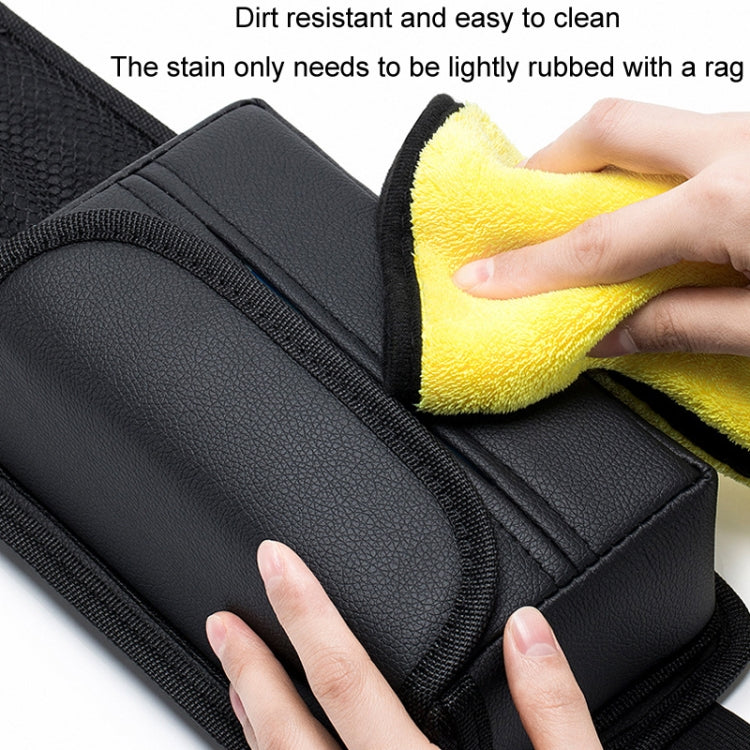 Car Seat Side Storage Hanging Bag Tissue Box, Model: H320 Litchi Pattern - Stowing Tidying by PMC TechLife | Online Shopping South Africa | PMC TechLife | Buy Now Pay Later Mobicred