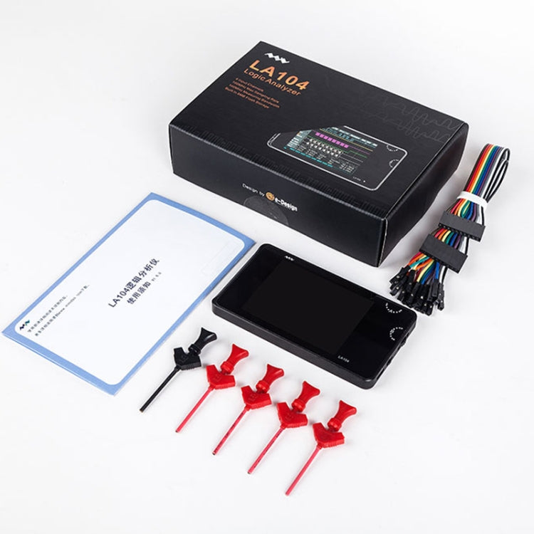 MINIWARE LA104 Logic Analyzer 4-Channel Debugging Assistant Sampling Analog Oscilloscope - free shipping - PMC TechLife - Order now!