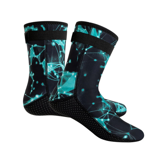 3mm Waterproof Long Beach Diving Socks Warm Non-slip Snorkeling Socks, Size: XL(Starsky  Blue) - Swimming Fins & Diving Shoes by PMC Jewellery | Online Shopping South Africa | PMC Jewellery | Buy Now Pay Later Mobicred