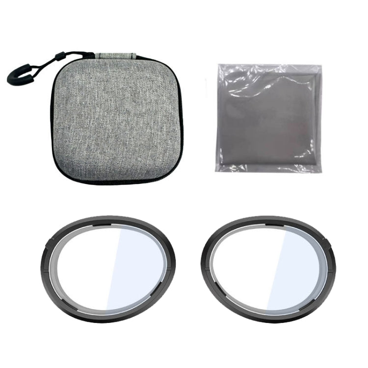 For Apple Vision Pro Magnetic Frame VR Glasses Smart Accessories, Style: 1.67 Refractive Index Frame+400 Degree Anti-blue Light Lens - VR Accessories by PMC TechLife | Online Shopping South Africa | PMC TechLife | Buy Now Pay Later Mobicred