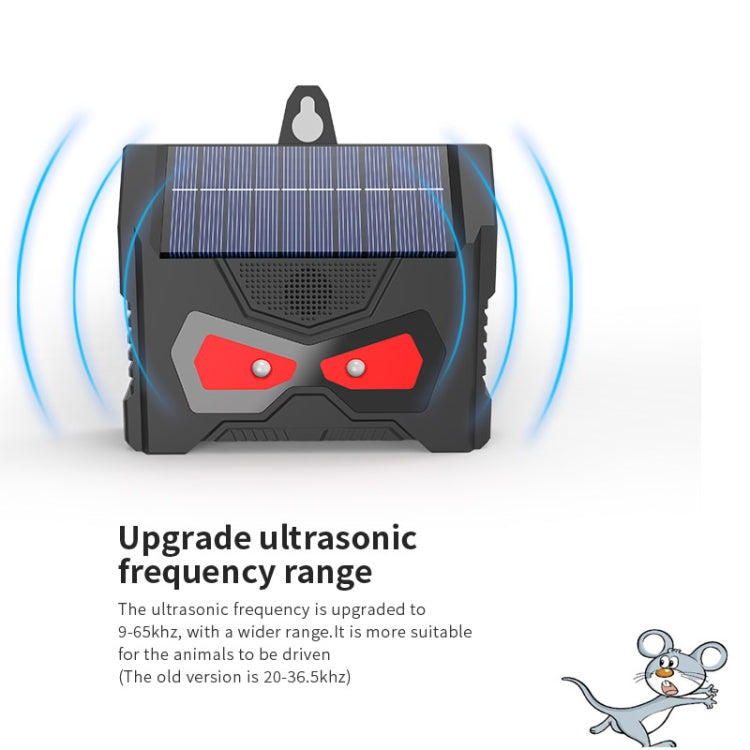 Outdoor Ultrasonic Solar Mouse Repeller LED Flash Animal Repeller(SJZ059) - Outdoor Insect Repellent by PMC TechLife | Online Shopping South Africa | PMC TechLife | Buy Now Pay Later Mobicred