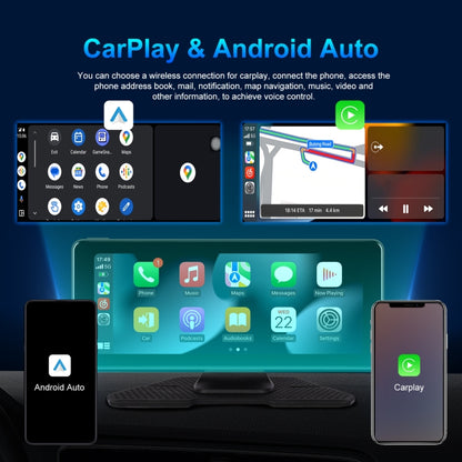 6.86 Inch 4KDVR Smart Screen Player, Specification: Standard+Reversing Camera - Car MP3 & MP4 & MP5 by PMC Jewellery | Online Shopping South Africa | PMC Jewellery | Buy Now Pay Later Mobicred