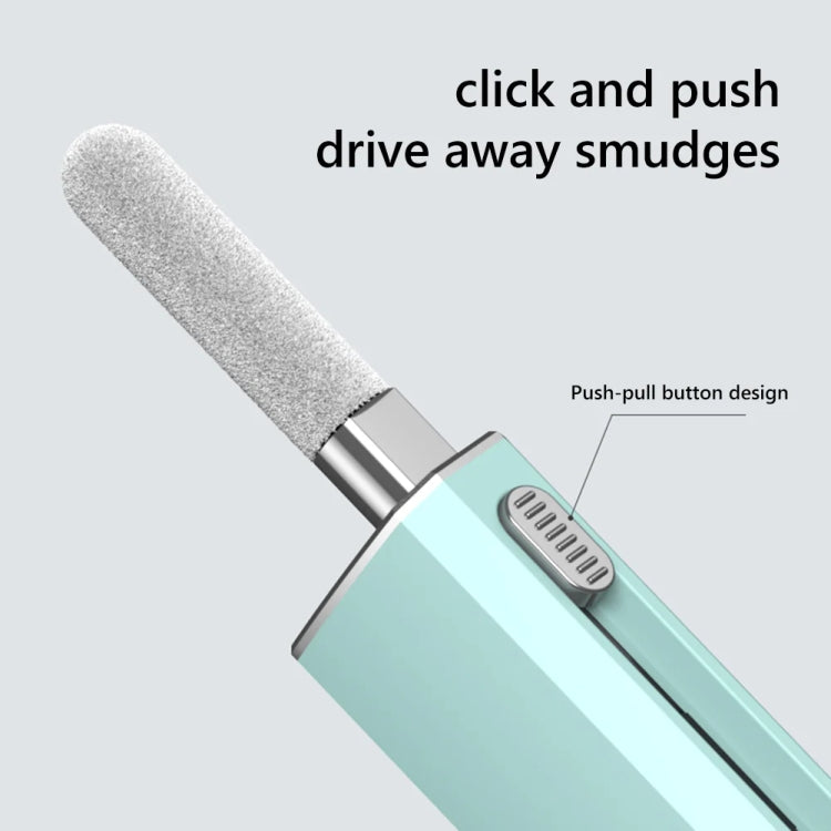 Headphone Keyboard Cleaning Kit with Capacitive Touch Pen(Black) - Other Accessories by PMC TechLife | Online Shopping South Africa | PMC TechLife | Buy Now Pay Later Mobicred