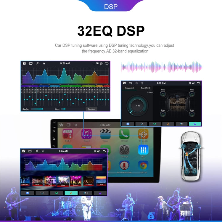 10.1 inch 6+128G Android Universal HD Large Screen Car Bluetooth Player Android GPS Navigation Integrated Machine(Standard+AHD Camera) - Car MP3 & MP4 & MP5 by PMC TechLife | Online Shopping South Africa | PMC TechLife | Buy Now Pay Later Mobicred