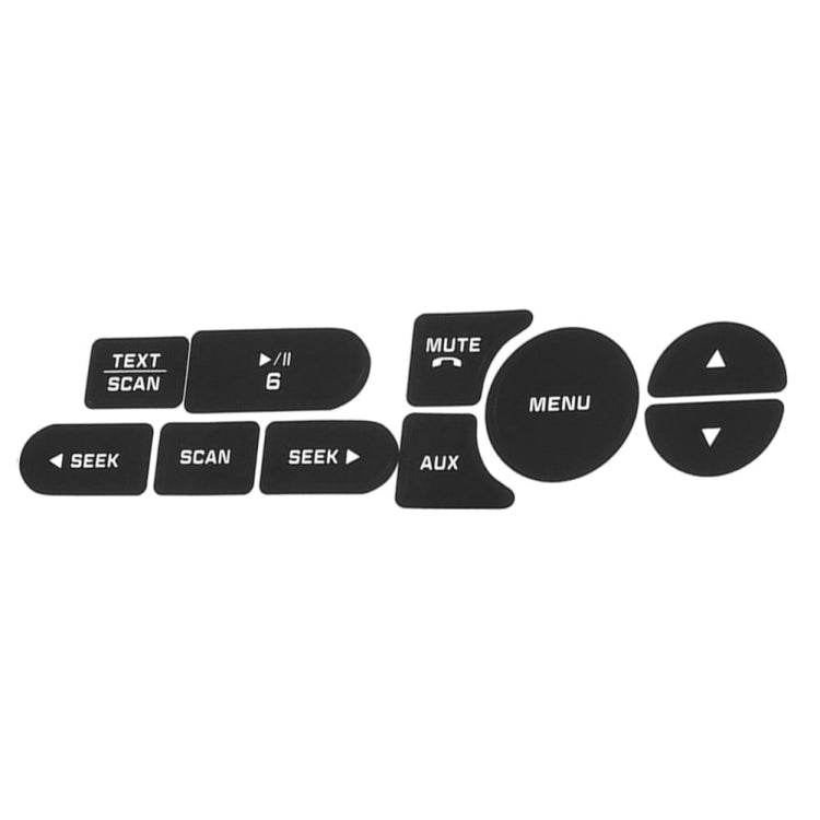 For Ford Mustang 2005-2009 Air Conditioning Button Repair Sticker - Decorative Sticker by PMC TechLife | Online Shopping South Africa | PMC TechLife | Buy Now Pay Later Mobicred