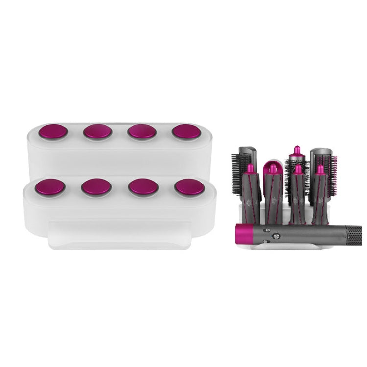 For Dyson Airwrap Storage Rack Can Store 8 Attachment(Rose Red) - Dyson Accessories by PMC TechLife | Online Shopping South Africa | PMC TechLife