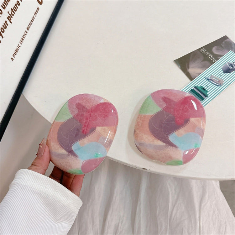 For AirPods Max 1Pair Tropical Leaf Pattern Headphone Silicone Case(Color) - free shipping - PMC Jewellery - Order now!