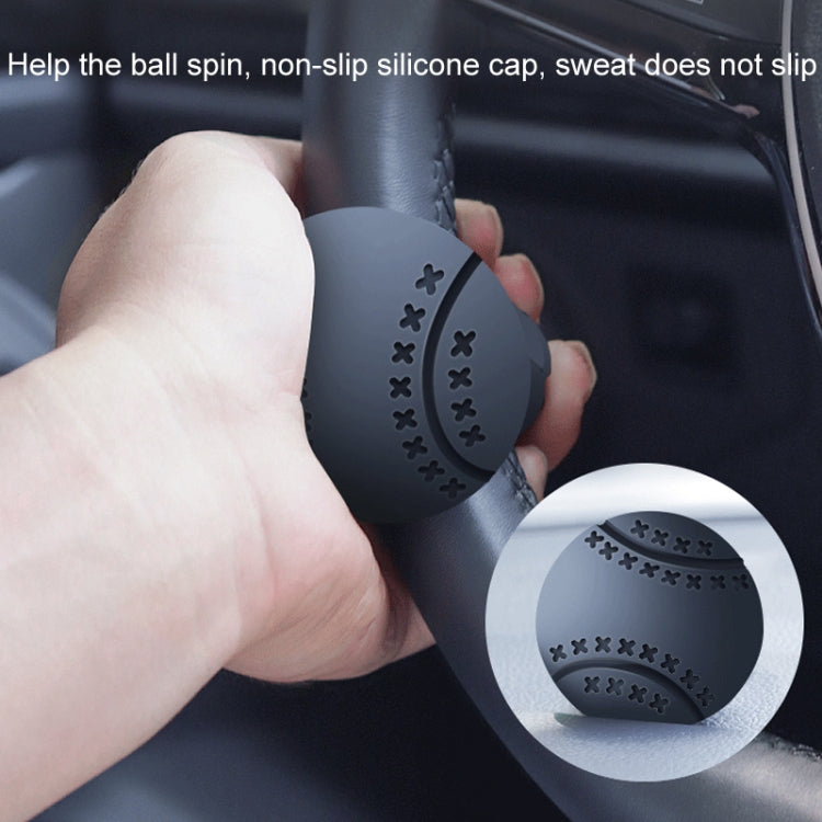 Steering Wheel One-Hand Turning Bearing Type Power-Saving Ball(Black) - Seat Belts & Padding by PMC TechLife | Online Shopping South Africa | PMC TechLife | Buy Now Pay Later Mobicred