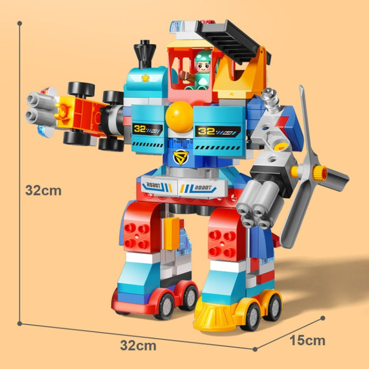 172pcs /Box Variable Robot Car Building Block Toys Children Educational Assembling Toys - Building Blocks by PMC Jewellery | Online Shopping South Africa | PMC Jewellery | Buy Now Pay Later Mobicred