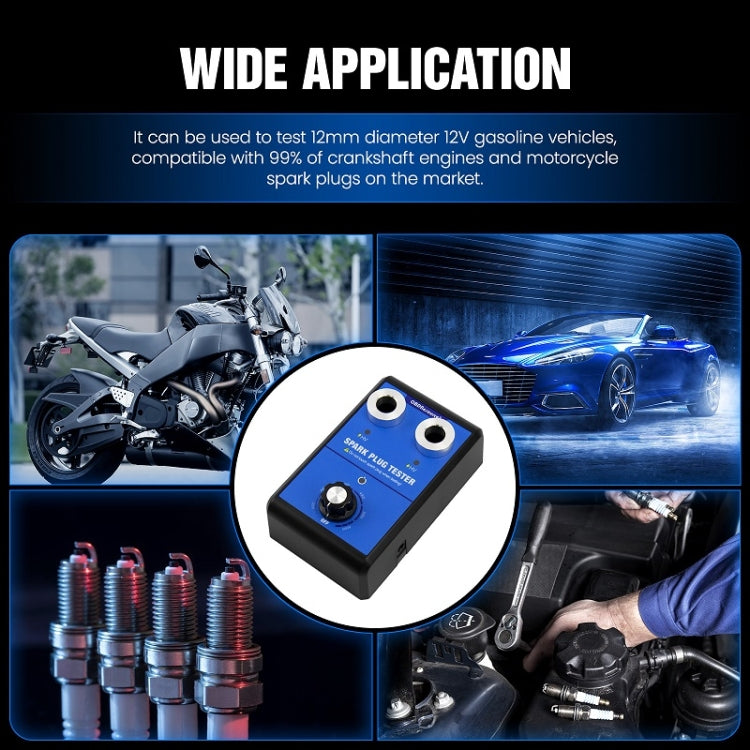 OBDResource High-Pressure Adjustable Dual-Hole Spark Plug Ignition Detector(EU Plug) - Electronic Test by OBDResource | Online Shopping South Africa | PMC TechLife | Buy Now Pay Later Mobicred