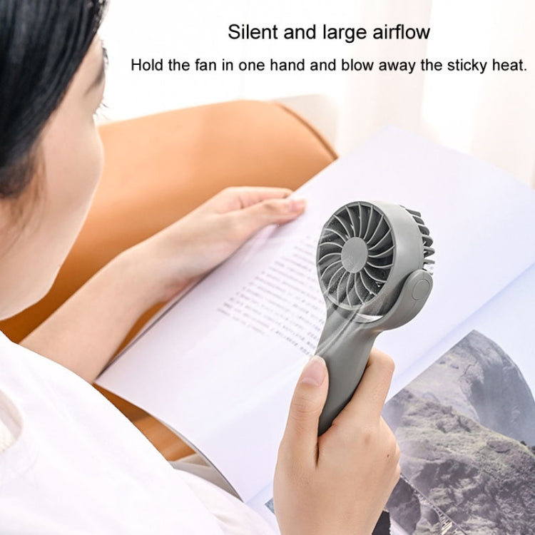 Mini Handheld Small Fan Rechargeable Mute Desktop Portable Fan(Pink) - Electric Fans by PMC TechLife | Online Shopping South Africa | PMC TechLife | Buy Now Pay Later Mobicred