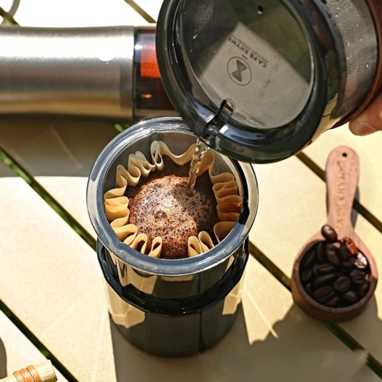 3 In 1 Pour Over Coffee Maker with Filter Cup for Camping Travel Office With Bag Gradient Black - free shipping - PMC TechLife - Order now!