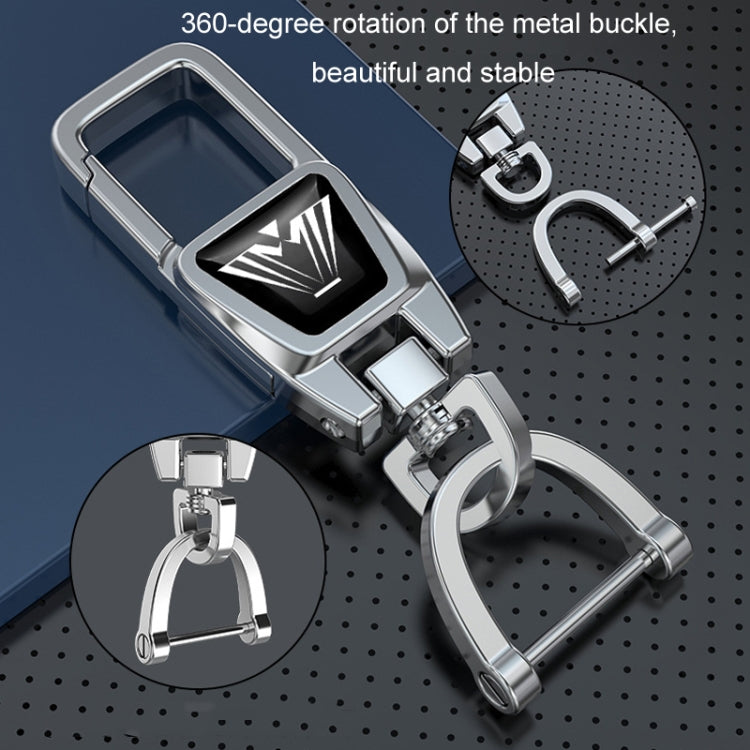 For Mercedes-Benz Car Key Cover Multifunctional Keychain Anti-lost Number Plate, Style: B - Car Key Cases by PMC TechLife | Online Shopping South Africa | PMC TechLife | Buy Now Pay Later Mobicred