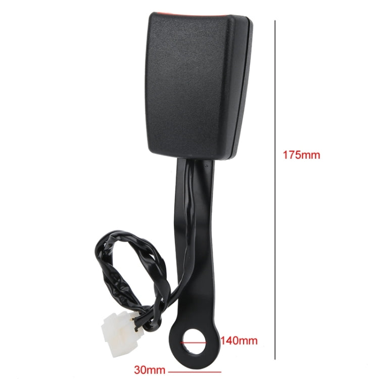 Car Seat Belt Socket with Alarm Wire Base(Q19) - free shipping - PMC TechLife - Order now!
