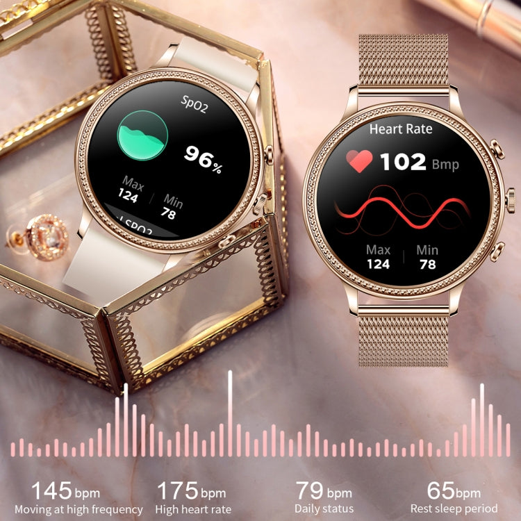 V60 1.39 Inch Health Monitoring Multifunctional Waterproof Bluetooth Call Smart Watch, Color: Black Steel - Smart Watches by PMC Jewellery | Online Shopping South Africa | PMC Jewellery | Buy Now Pay Later Mobicred